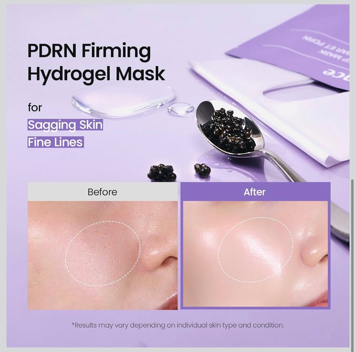 Rejuvenating Hydrogel Face Mask VIP